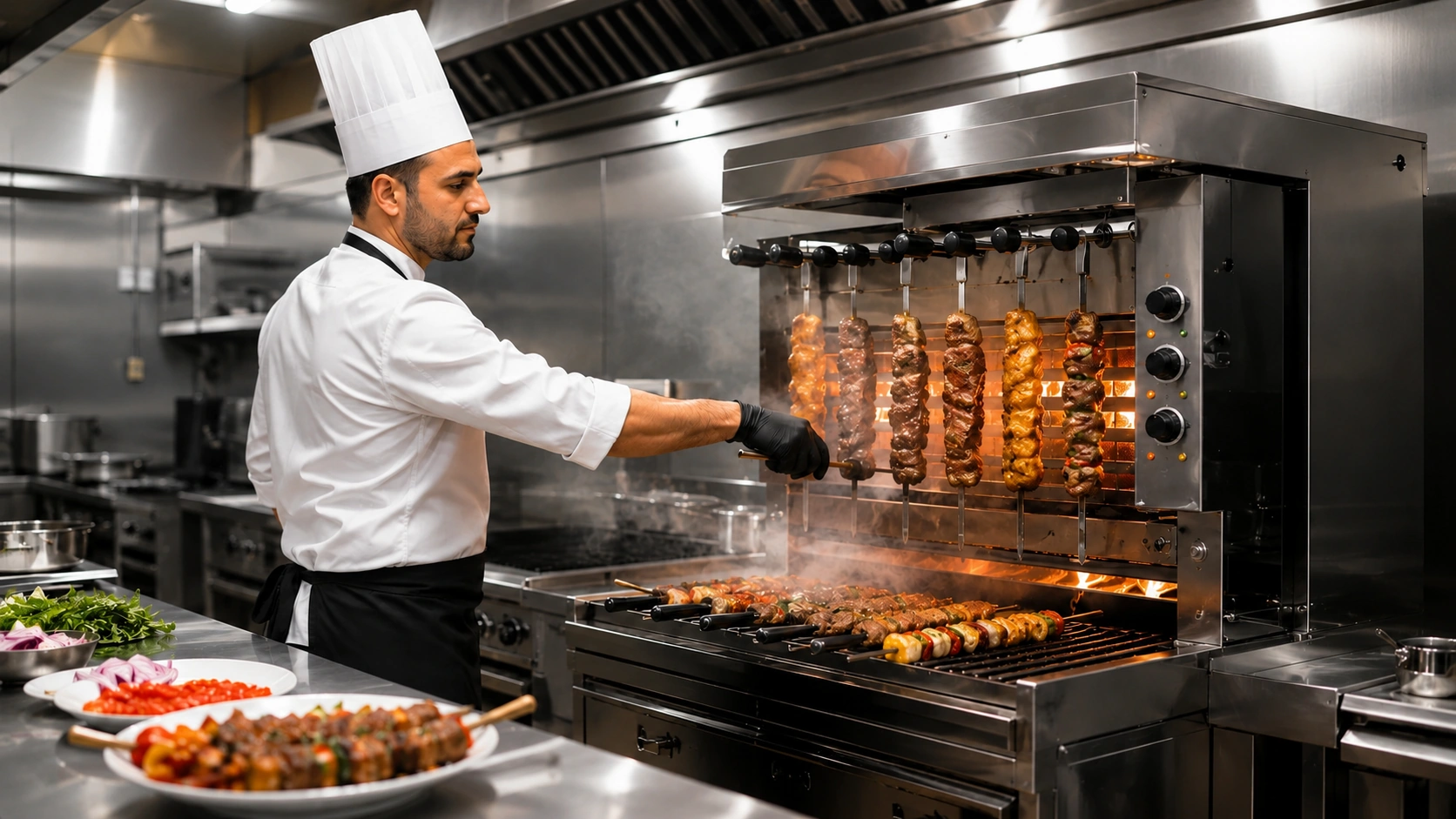 Industrial kitchen equipment and combi kebab grill guide