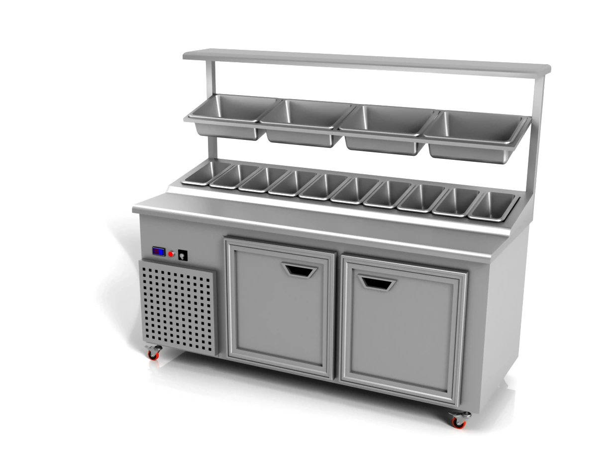 Commercial hot and cold counters category