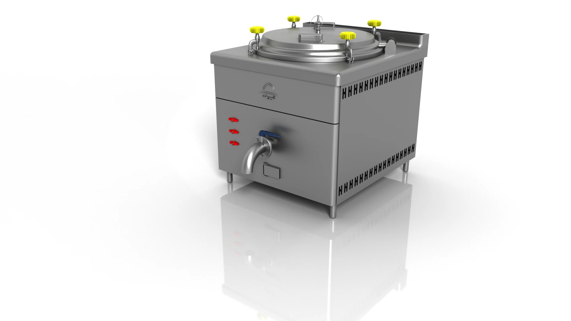 Industrial cooking pots category