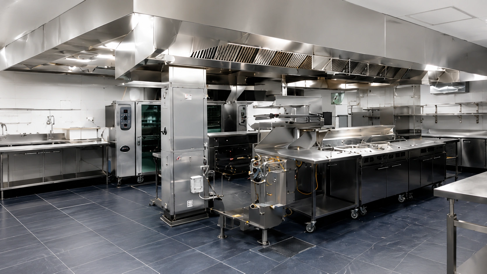 Industrial kitchen automation equipment and commercial kitchen system